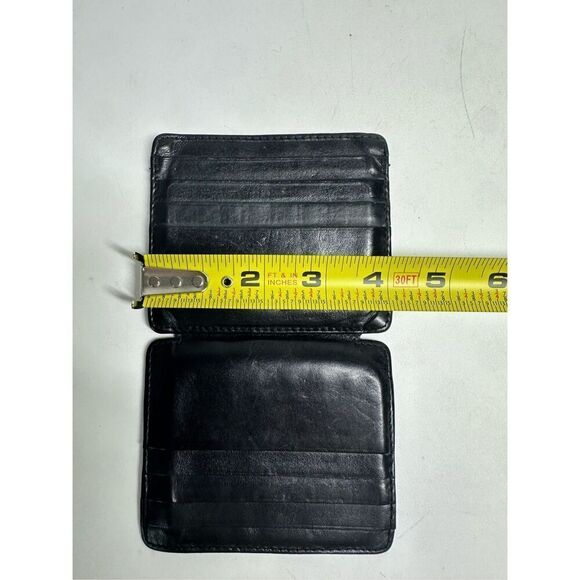 Rich Born Black Leather 12 Slides Cardholder ID Holder - Picture 6 of 10